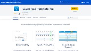 Dovico Time Tracking for Jira | Atlassian Marketplace