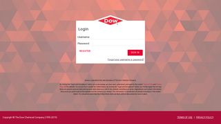 Login - Dow Water and Process Solutions Customer Portal