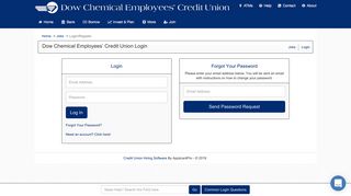 Login - Dow Chemical Employees' Credit Union Jobs - ApplicantPro