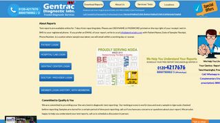 Download Patient Reports - Gentrac Diagnostic Labs