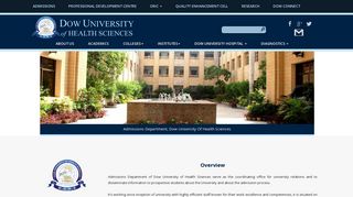 Admissions - Welcome to Dow University of Health Sciences