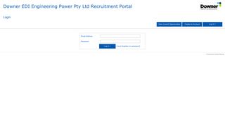 Downer EDI Engineering Power Pty Ltd Recruitment Portal - Enable