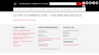 for web and Moodle - Downlands Community School