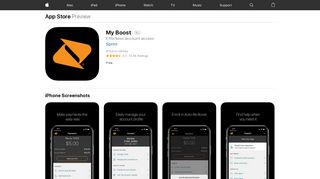 My Boost on the App Store - iTunes - Apple