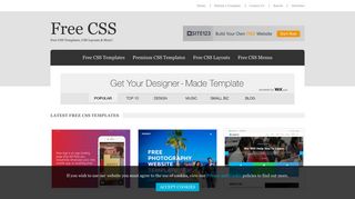Free CSS | 2836 Free Website Templates, CSS Templates and Open ...
