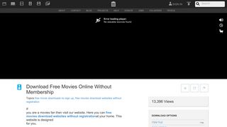 Download Free Movies Online Without Membership - Internet Archive