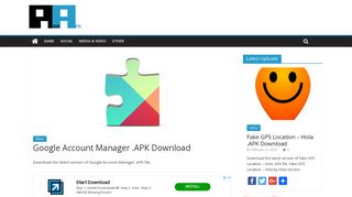 Google Account Manager .APK Download | Raw APK