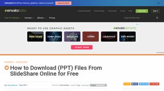 How to Download (PPT) Files From SlideShare Online for Free