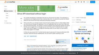 Drive API download without login - Stack Overflow