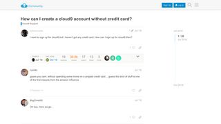 How can I create a cloud9 account without credit card? - Cloud9 ...