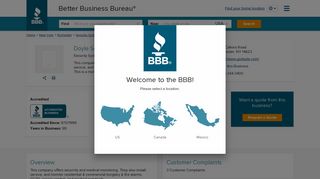 Doyle Security Systems, Inc. | Better Business Bureau® Profile