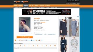 Vote For laurent - doyoulookgood.com