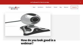 How do you look good in a webinar? - www.CherylTanMedia.com