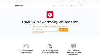DPD Germany Tracking - AfterShip