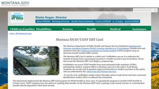 EBT-Montana Access - Montana DPHHS - Montana.gov
