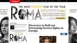 Discovery Streaming Service Dplay in Europe Rollout | Hollywood ...