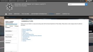 Careers at DPS | Arizona Department of Public Safety
