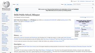 Delhi Public School, Bilaspur - Wikipedia