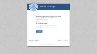 Texas DPS - WEBMAIL Secure Login