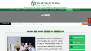 Medical - DPS Mathura Road