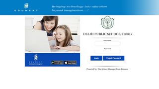 DELHI PUBLIC SCHOOL, DURG LOGIN PAGE