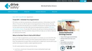 Booking Texas DPS Appointments - I Drive Safely