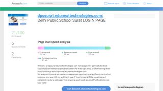 Access dpssurat.edunexttechnologies.com. Delhi Public School Surat ...