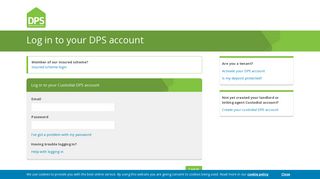 Login to your online account - DPS