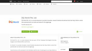 DQ World Pte. Ltd. | e27 Startup