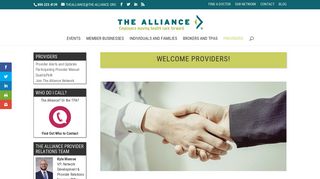 Provider Resources - Providers - The Alliance