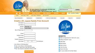 Join Family Free - Dr. Laura