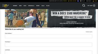 Sign up to Win | Official Dr. Martens Store AU