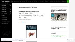 dr. najeeb lectures free download | MBBS Study Stuff
