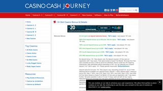 Dr Slot Casino | 20 Slot Spins No Deposit Bonus | Casino Cash Journey