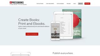 Pressbooks | Create Books. Print & Ebooks.