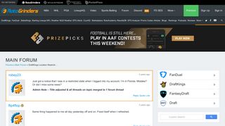 DraftKings Location Restriction Notifications Page Discussion ...