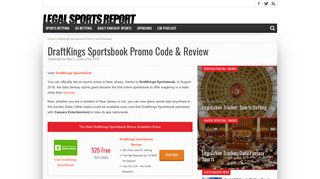 DraftKings Sportsbook Promo Code: $25 No Deposit + $500 Match Bet