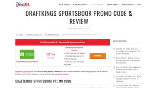 DraftKings Sportsbook Promo Code 2019 - $25 Free No Deposit NJ