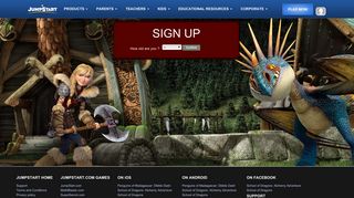 Sign up – How to Train Your Dragon Game – School of Dragons