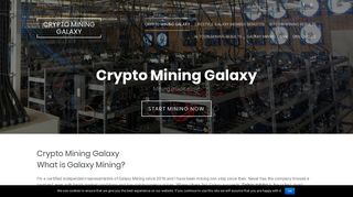 Galaxy Mining | The Safest and Most Generous Mine