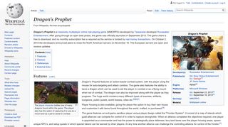 Dragon's Prophet - Wikipedia