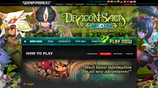 Dragon Saga - How to Play
