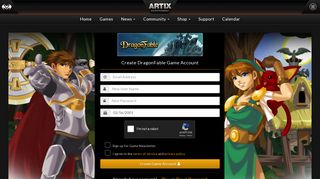Game Account - MySite - Artix.com
