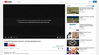 DragonFly Education Company - Introducing Masterclass - YouTube