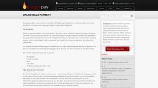 Online Bills Payment | Dragonpay
