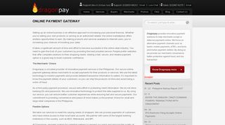 Online Payment Gateway | Dragonpay