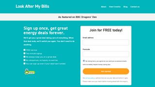 Look After My Bills - Cheap Energy Forever