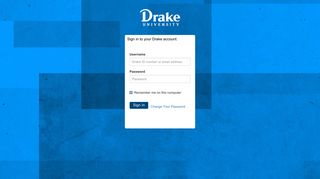 Sign in to your Drake account
