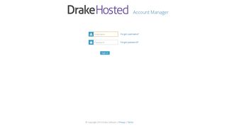 Drake Hosted Account Manager