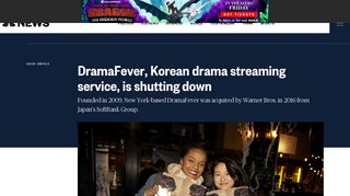 DramaFever, Korean drama streaming service, is shutting down